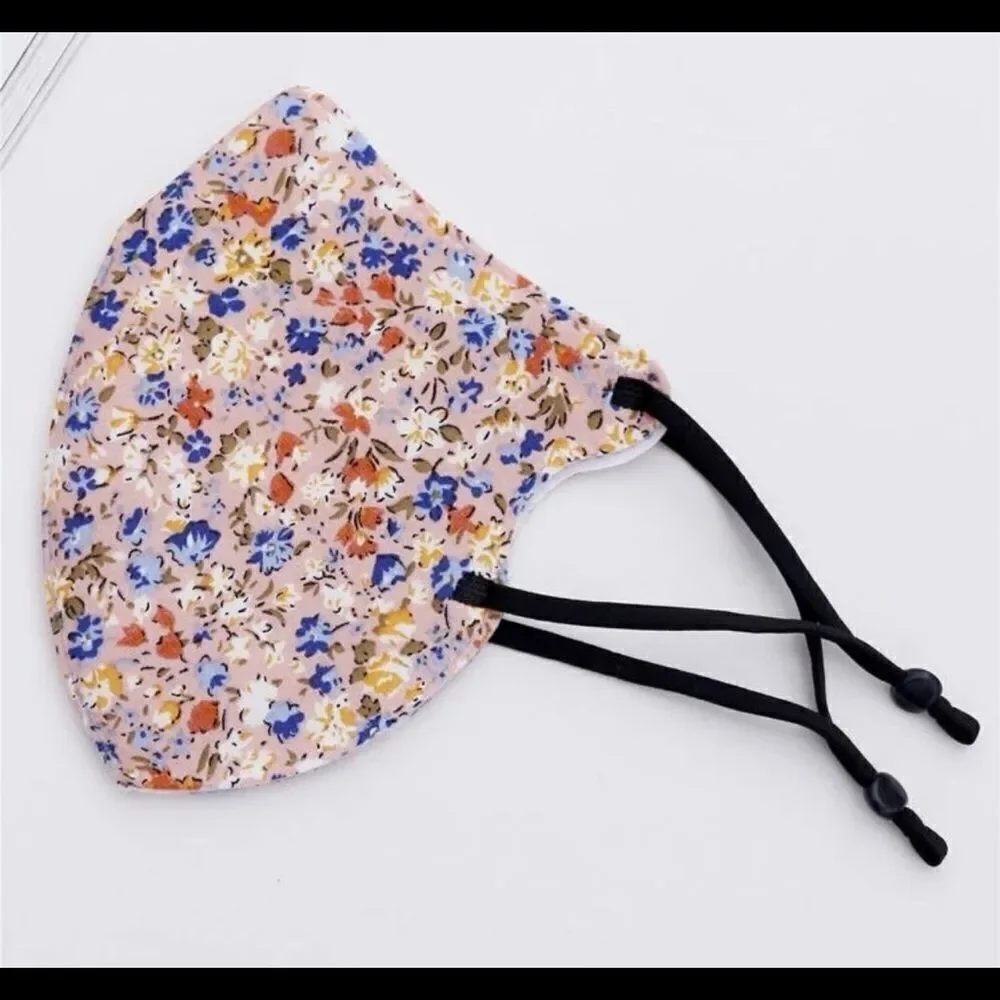 Floral Patterned Face Mask